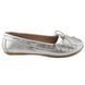 Мокасини Casual plata (3820_36) срібляста шкіра 8626 фото 1