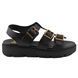 Сандалі з пряжками Blusandal negro (3848_36) чорна шкіра 9616 фото 1