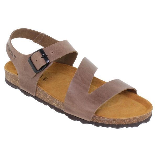 Сандалі Casual taupe (1730_45) сіро-коричнева шкіра 9231 фото