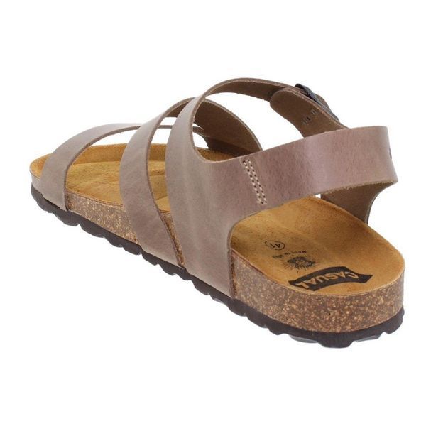 Сандалі Casual taupe (1730_45) сіро-коричнева шкіра 9231 фото