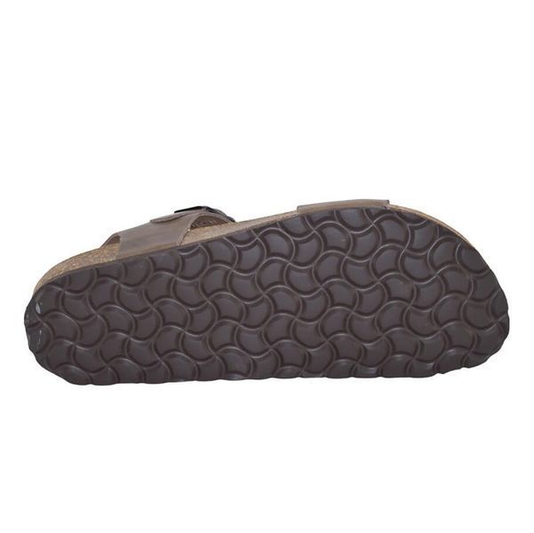 Сандалі Casual taupe (1730_45) сіро-коричнева шкіра 9231 фото