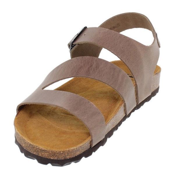 Сандалі Casual taupe (1730_45) сіро-коричнева шкіра 9231 фото