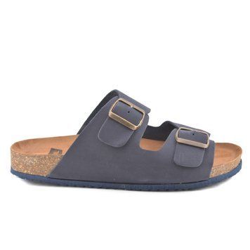 Шльопанці Casual marino (1721_45) синя шкіра 9045 фото