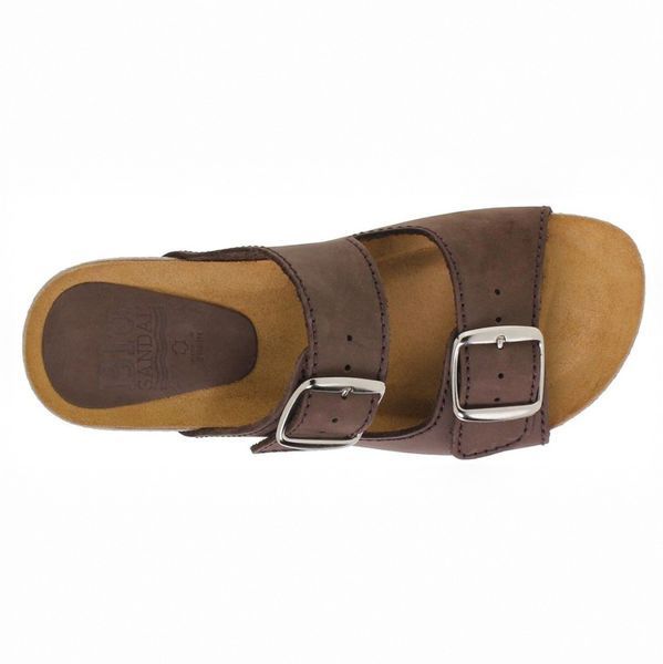 Шльопанці Blusandal marron (3864_36) коричнева шкіра 8998 фото