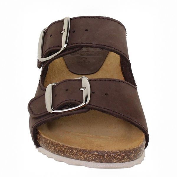 Шльопанці Blusandal marron (3864_36) коричнева шкіра 8998 фото