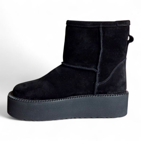 Уггі Casual negro (4036_36) чорна замша 10465 фото
