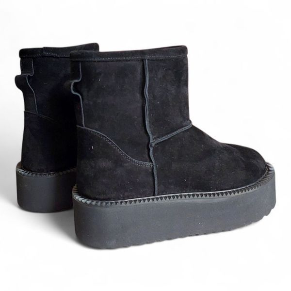 Уггі Casual negro (4036_36) чорна замша 10465 фото