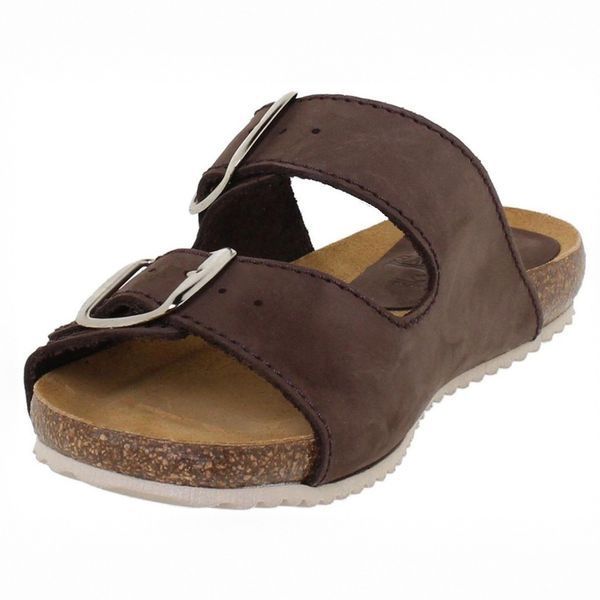 Шльопанці Blusandal marron (3864_41) коричнева шкіра 9003 фото
