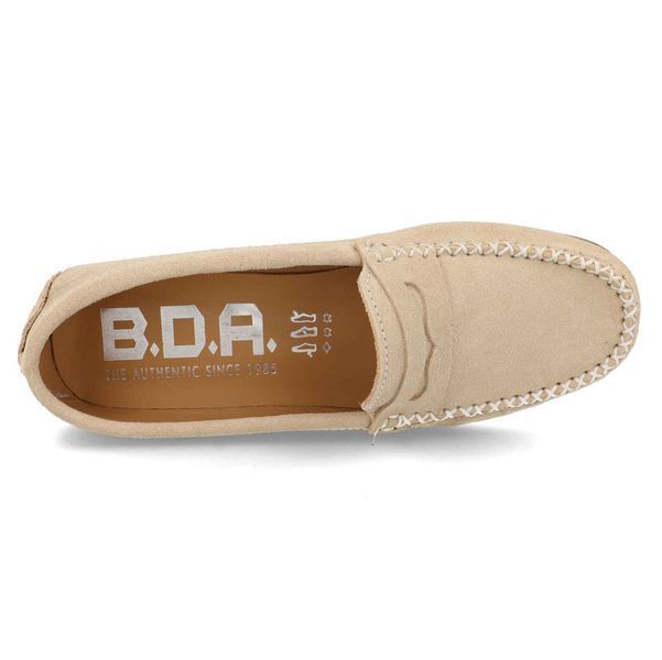 Мокасини B.D.A. beige (3999_41) бежева замша 10251 фото