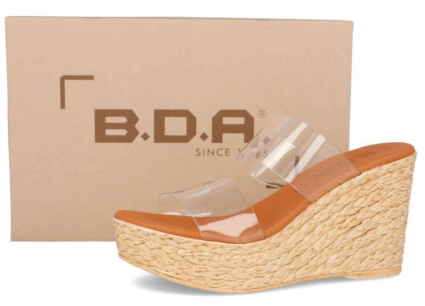 Босоніжки на платформі B.D.A. vinilo (3641_36) прозорі 6979 фото