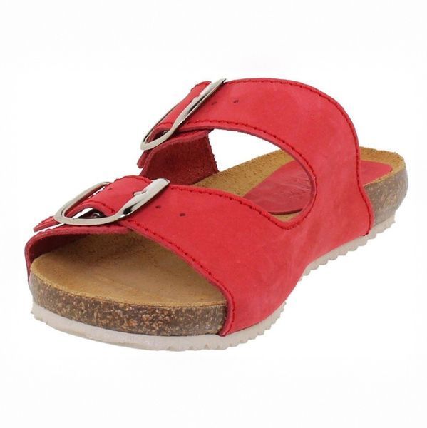 Шльопанці Blusandal rojo (3867_36) червона шкіра 9016 фото