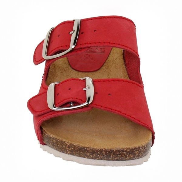 Шльопанці Blusandal rojo (3867_36) червона шкіра 9016 фото