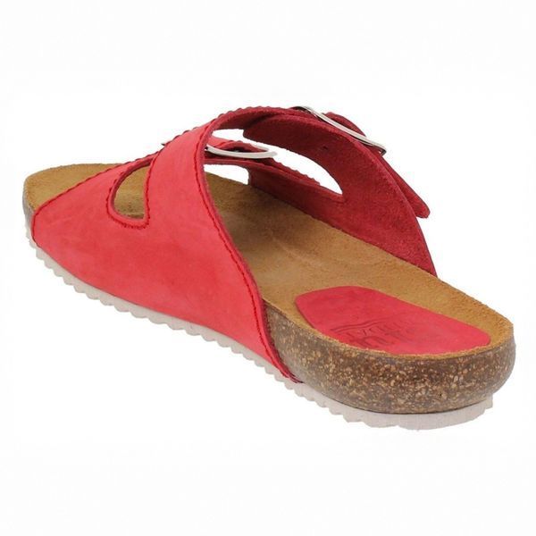 Шльопанці Blusandal rojo (3867_36) червона шкіра 9016 фото